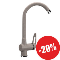 Смеситель для кухни Ulgran 006(302) песочный