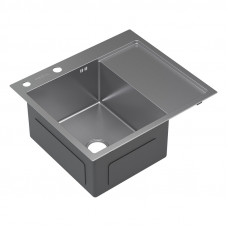 Мойка нерж. 58*51*22 (3,0) SWIFT SATIN PRODIGY левая