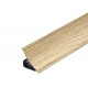 Плинтус 120 Дуб Дымчатый 20*20*3,0м MRK120-1120P (фурн.1520)