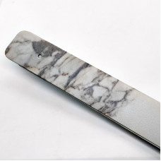 Планка д\столешниц 38мм, торцевая 189 Мрамор Альберика (4155)