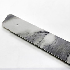 Планка д\столешниц 38мм, торцевая 327 Гранит белый (3027)