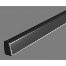 1021/Q Плинтус TwinC Черный 32*4200 (фурнитура 11)