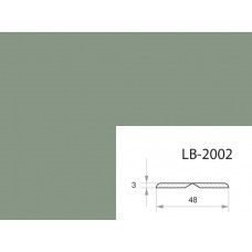 Профиль МДФ AGT LB-2002 3*48*2800 мм, супермат релакс грин 735