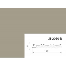Профиль МДФ AGT LB-2050-B 18*133*2800 мм, супермат серый серый 729