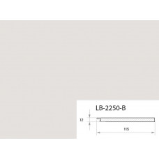 Профиль МДФ AGT LB-2250-B 12*115*2800 мм, супермат Сахара крем 3019
