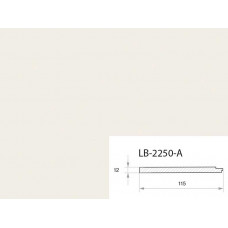 Профиль МДФ AGT LB-2250-A 12*115*2800 мм, бьянко 366