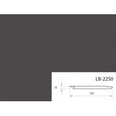 Профиль МДФ AGT LB-2250 12*115*2800 мм, супермат серый шторм 726