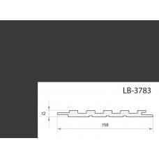 Профиль МДФ AGT LB-3783 12*158*2800 мм, супермат серый дельфин 3023