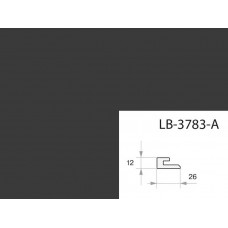 Профиль МДФ AGT LB-3783-A 12*26*2800 мм, супермат серый дельфин 3023