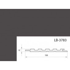 Профиль МДФ AGT LB-3783 12*158*2800 мм, супермат серый шторм 726