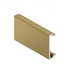 Профиль-крышка полки с подсветкой Золото крацованное, 5,4м