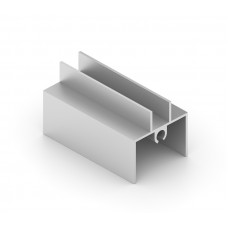 Рамка нижняя Матовый хром 4В1, 5м ВЫВОД