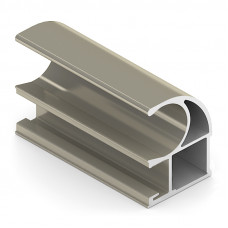 Профиль верт. C 731, Шампань глянец, 5,4м