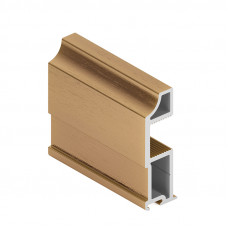 SL Вертикальный профиль Золото крацованное, 5.4 м