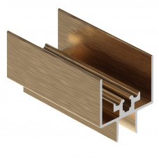 Рамка верхняя 4В1, Золото крац. (brush polish) 5м.