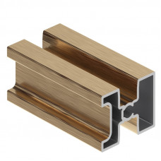 Рамка средняя 4В1, Золото крац. (brush polish) 5м.