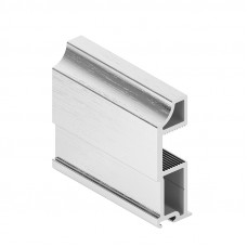 SL Вертикальный профиль Серебро крацованное, 5.4 м