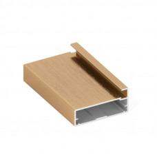 Профиль рамочный Аристо 836, 20,5х45 - 6 мм, L=5400, Золото крац. (brush)